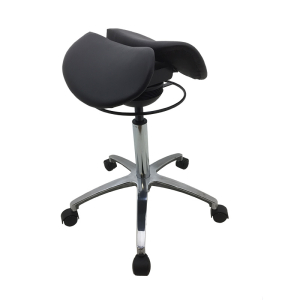 Eclipse Saddle Stool with Split Seat