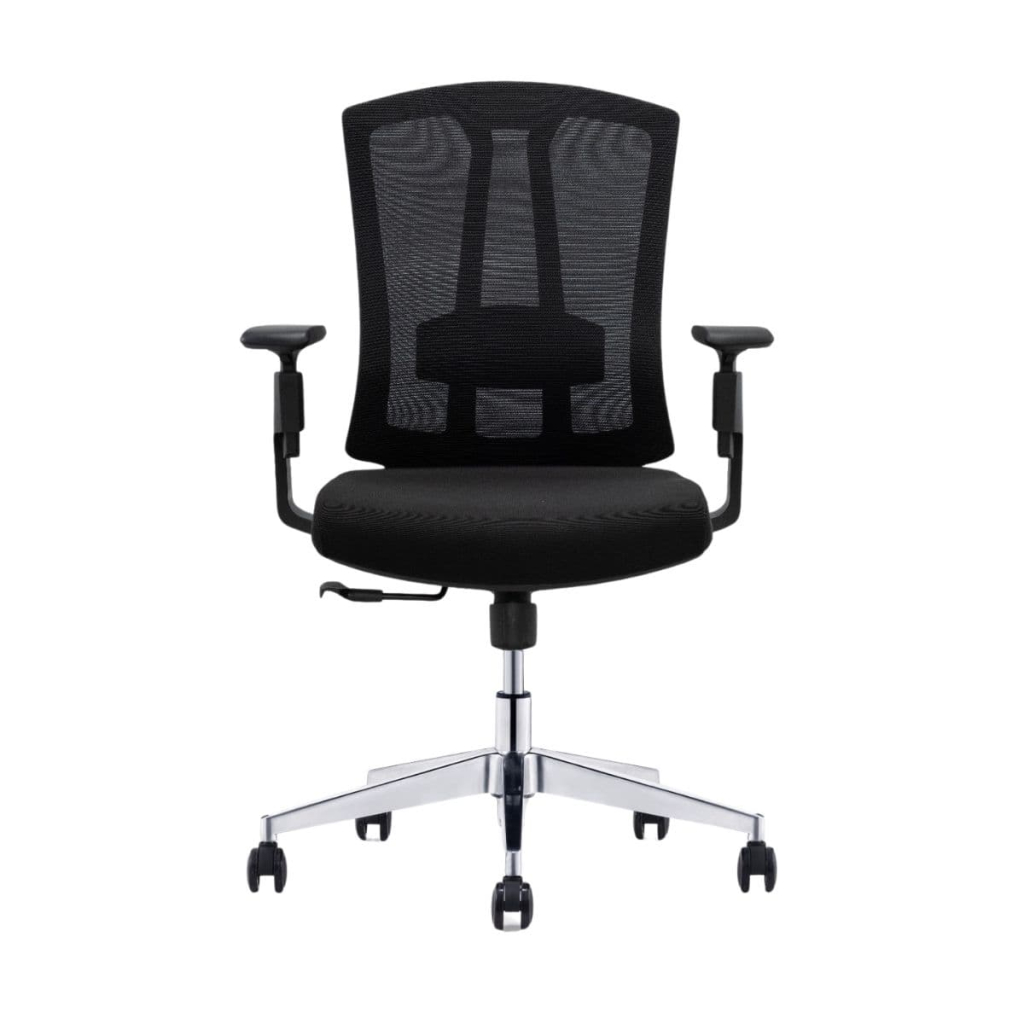 Alpine Mesh Office Chair (Black Seat)