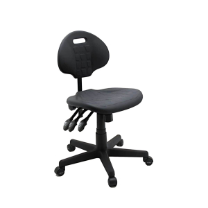 Tradie Chair in black.