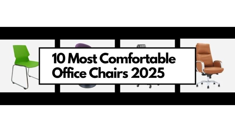 Comfy office chairs.