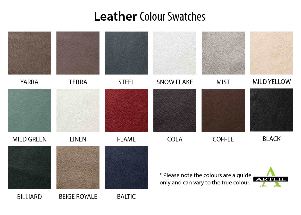 Leather Upholstery Colours