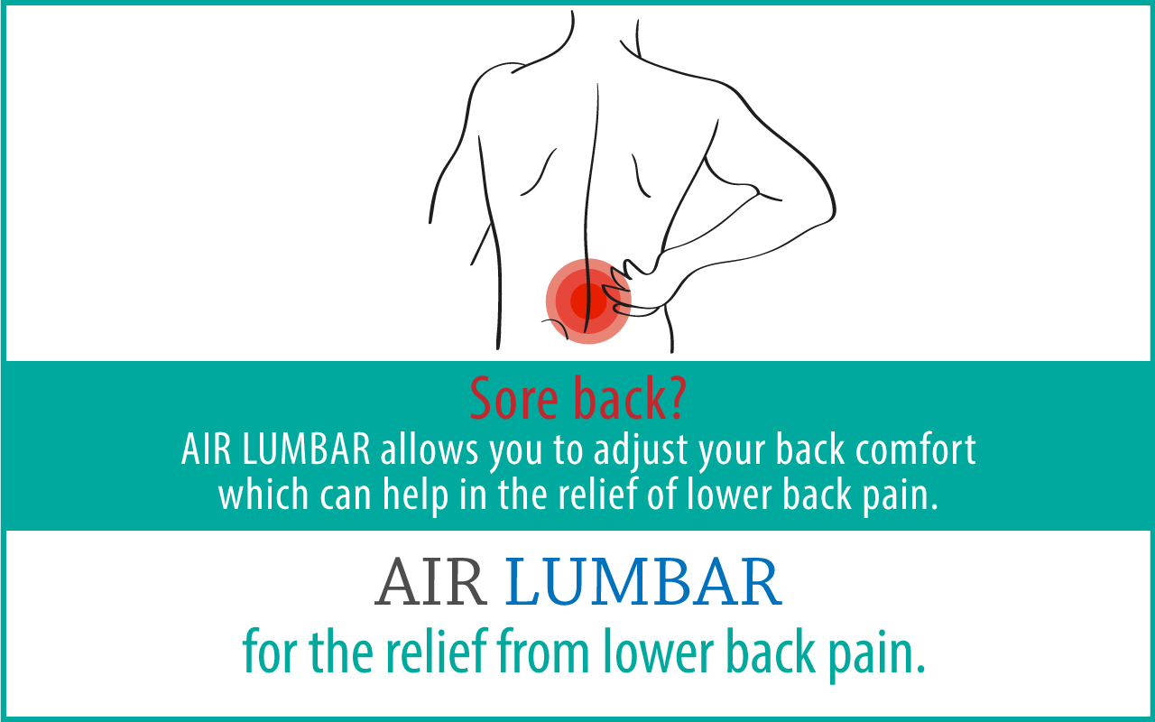 Air Lumbar - for the relief from lower back pain