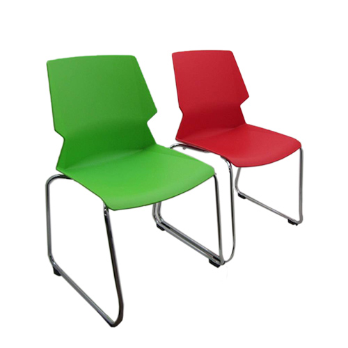 Lotus Cafe Chair - Red and Green