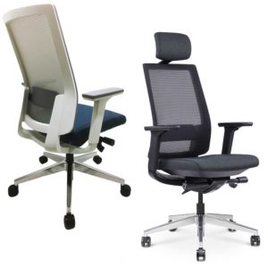 Vix Mesh Chair - Available in White and Black Frame