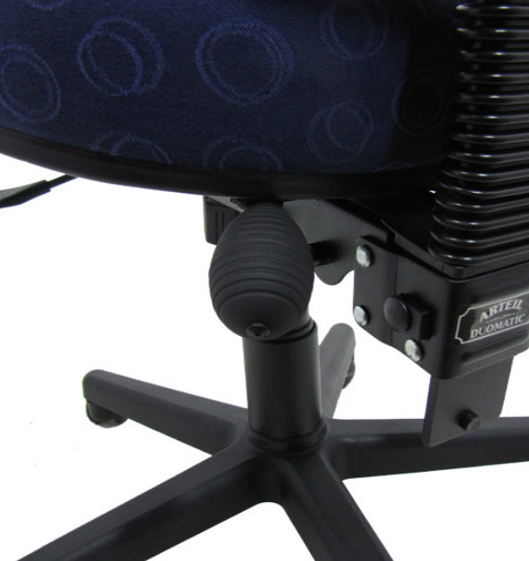 Air lumbar back support office chair