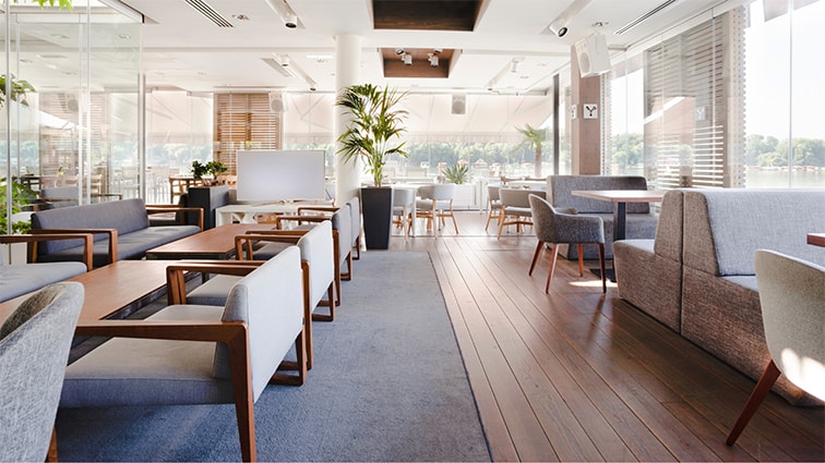 Modern Cafe Layout