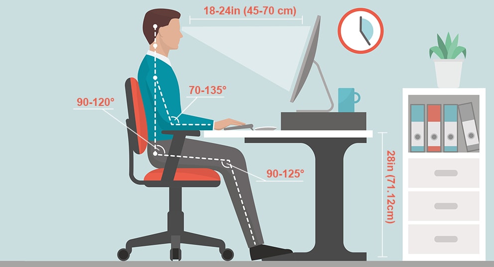 How Tall Is An Office Desk Decorated Office