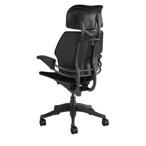 Humanscale Freedom Executive Office Chair - Back - Black Frame