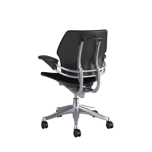 Humanscale Freedom Task Office Chair - Back - Aluminium Frame