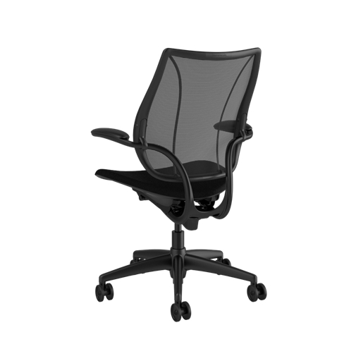 Humanscale Liberty Mesh Office Chair - Back - Black Frame