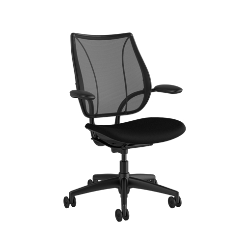 Humanscale Liberty Mesh Office Chair - Front - Black Frame