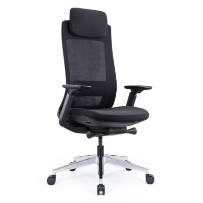Luka Mesh Office Chair - Side Angle View - Arteil WA