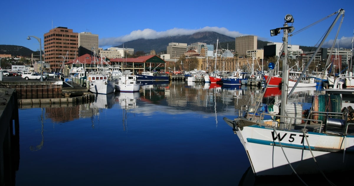 Delivery of office chairs in Hobart, Tasmania.